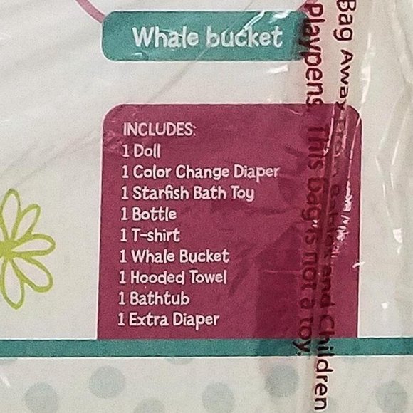 Honestly Cute Bath & Splash Set Ethnic African American 9pc includes Doll - Picture 3 of 3